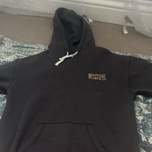 Billabong Charcoal Hoodie with Logo